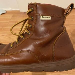 Lems zero drop minimalist leather boulder boot